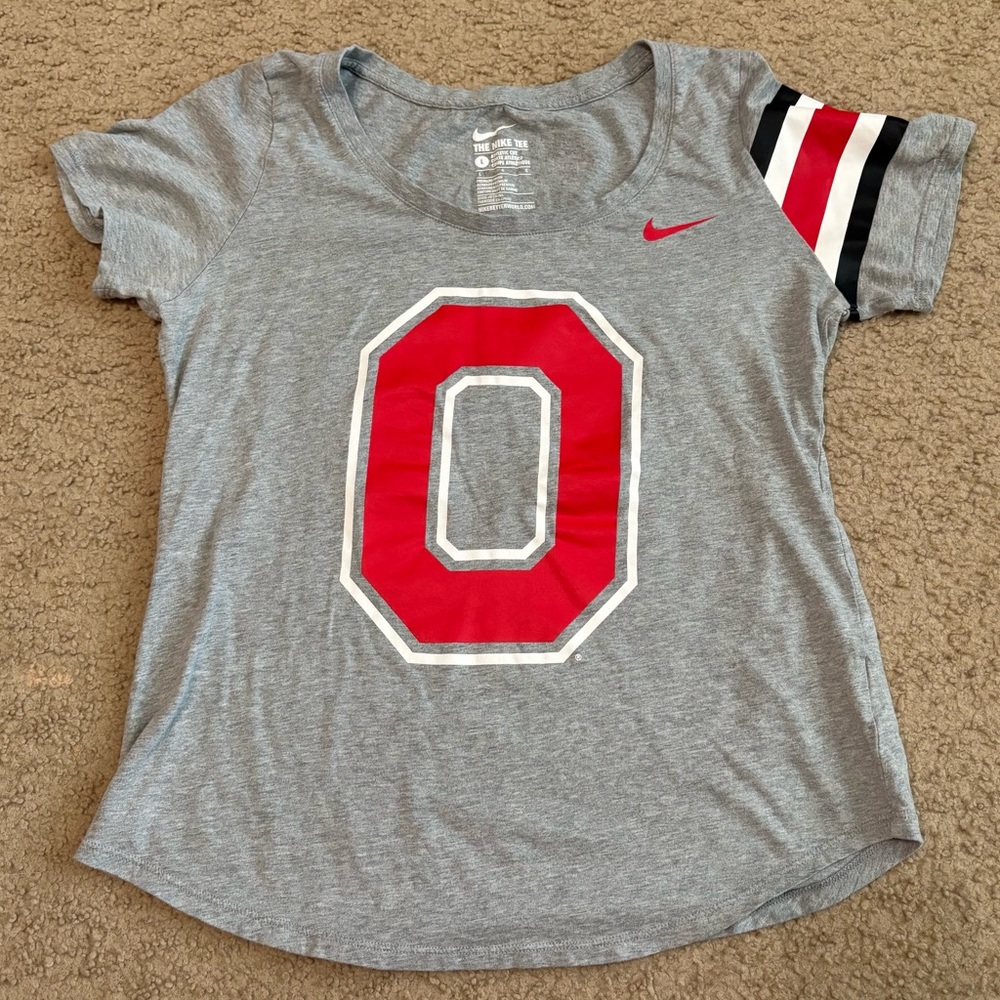 Women’s Nike Ohio State Buckeyes Block O Top